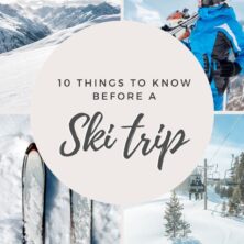 Things To Know Before Your First Ski Trip PInterest Cover