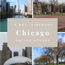 Chicago, USA: A 3 Day Itinerary