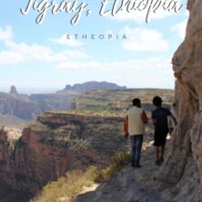 hiking rock churches tigray, ethiopia