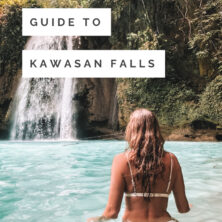 kawasan falls philippines pinterest cover