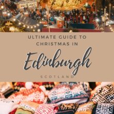 ultimate guide to christmas in edinburgh pinterest