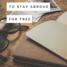 8 ways to stay abroad for free!