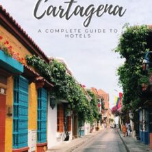 where to stay in Cartagena Colombia pinterest cover